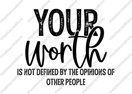 Your Worth